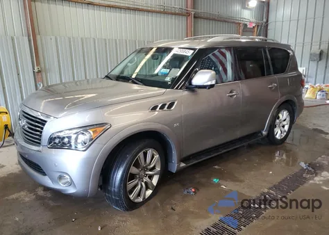 2014 Infiniti Qx80 z USA, uszkodzony, nr VIN JN8AZ2NE2E9067569